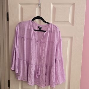 a.n.a Light Purple Blouse‎